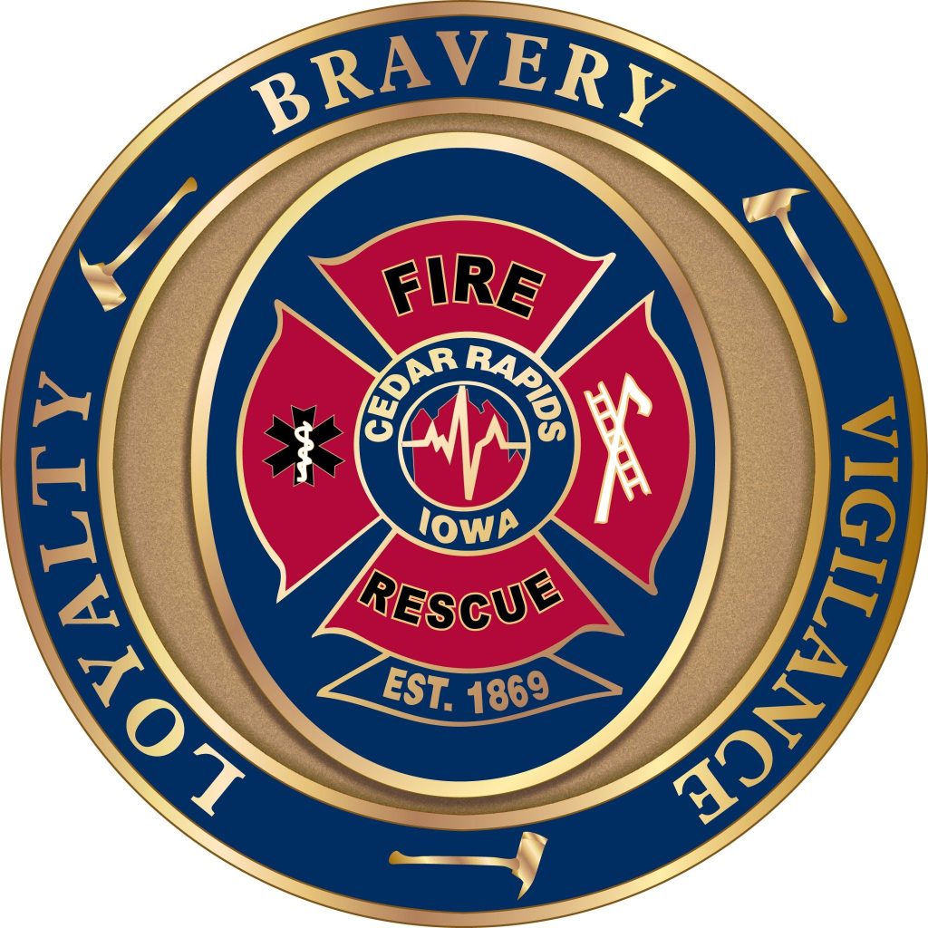 Cedar Rapids Police and Fire respond to Quaker Oats fire