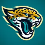 Jacksonville Jaguars head logo isolated