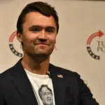 Turning Point USA founder and president Charlie Kirk during a visit to Texas State University in San Marcos. San Marcos^ TX / United States - Oct. 24 2018