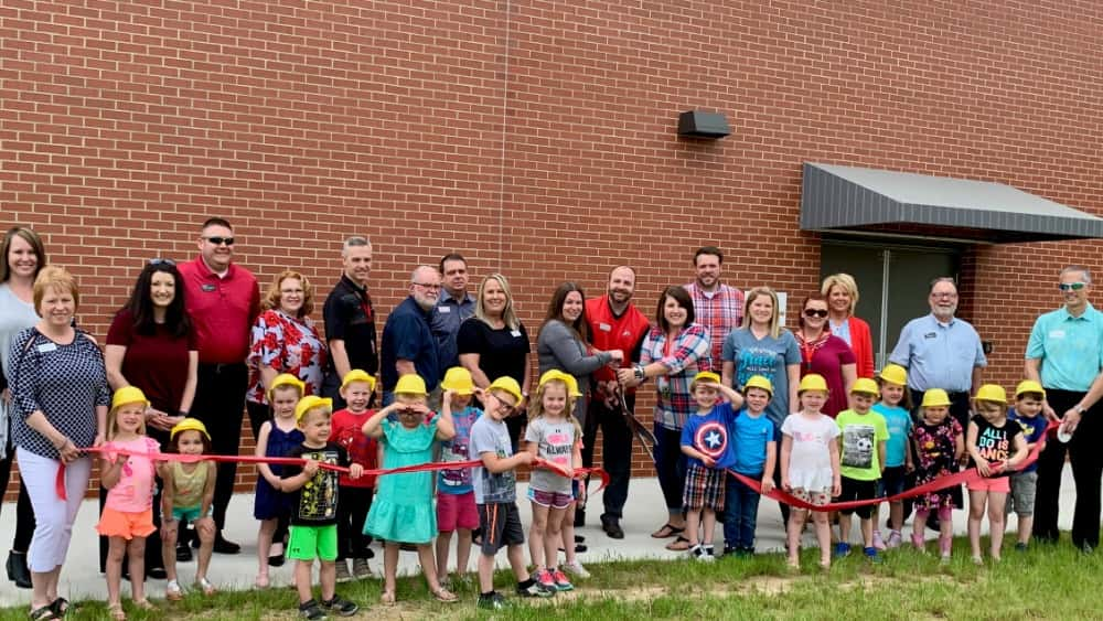 South Fork Elementary Has Ribbon Cutting For New FEMA Building E