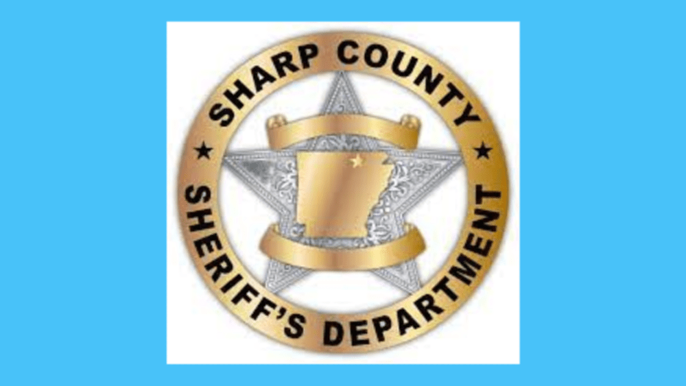 Sharp County Sheriff's Department weekly arrests report. E Communications