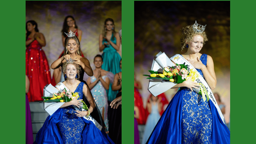 Thayer S Gracyn Rouse Is Crowned Miss Missouri Teen E Communications