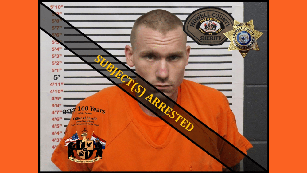 A Howell County man was arrested after a search warrant was executed on
