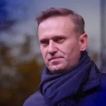 Politician Alexei Navalny speaks at an opposition rally; Novosibirsk^ Russia-October 3^ 2017.