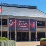 The Grand Ole Opry House^ a world famous concert hall dedicated to honoring country music and its history. Nashville^ TN^ USA