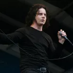 Jack White with the Dead Weather performs on stage at the New Orleans Jazz and Heritage Festival. New Orleans^ Louisiana - April 30^ 2024