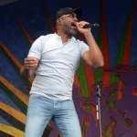 Darius Rucker of Hootie and the Blowfish^ performs at the 2017 New Orleans Jazz and Heritage Festival. New Orleans^ Louisiana - May 4^ 2017