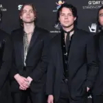 5 Seconds of Summer arrives for the G'Day USA Gala on January 25^ 2020 in Beverly Hills^ CA
