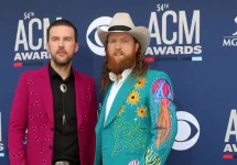T.J. Osborne^ John Osborne^ Brothers Osborne at the MGM Grand Garden Arena on April 7^ 2019 in Las Vegas^ NV
