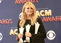 Miranda Lambert at the 53rd Annual Academy of Country Music Awards on April 15^ 2018 at the MGM Grand Arena in Las Vegas^ Nevada.