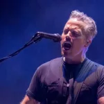 Jason Isbell and the 400 Units performs for a huge crowd at Bonnaroo music festival. Manchester^ Tennessee USA - 06-16-2024