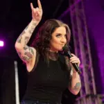 Ashley McBryde performs in concert on April 5^ 2024 in Fort Lauderdale^ Florida. The performance was part of the Tortuga Music Festival.