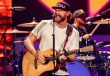 Chase Rice performs onstage during the 2021 iHeartCountry Festival Presented By Capital One at The Frank C. Erwin Jr. Center on October 30^ 2021 in Austin^ Texas.