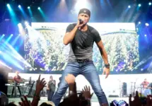 Luke Bryan performs in concert at the XFINITY Theatre on September 13^ 2014 in Hartford^ Connecticut.