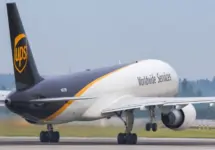 UPS Airlines Boeing 757-24APF REG: N433UP at Vaclav Havel Airport Prague. From Prague to Budapest. UPS Airlines is a major American cargo airline based in Louisville^ Kentucky.