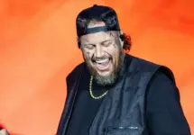 Jelly Roll performs at Tottenham Hotspur Stadium supporting on Post Malone's The BIG A$$ World Tour London^ UK - September 20^ 2025