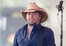 Jason Aldean performs onstage at NBC's 'Today Show' at Rockefeller Plaza July 31^ 2015 in New York City.