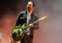 Noah Kahan at the 2024 Soundside Music Festival. Bridgeport^ Connecticut - September 28^ 2024