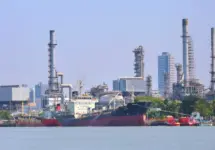 Iran closes the Strait of Hormuz^ through which about 20% of its oil and gas passes:Use for website banner background^backdrop Iran 27 Feb 2026