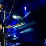 Brent Smith and Eric Bass with Shinedown perform live onstage at Rockstar Uproar Festival on September 25 2012 in Nampa^ Idaho