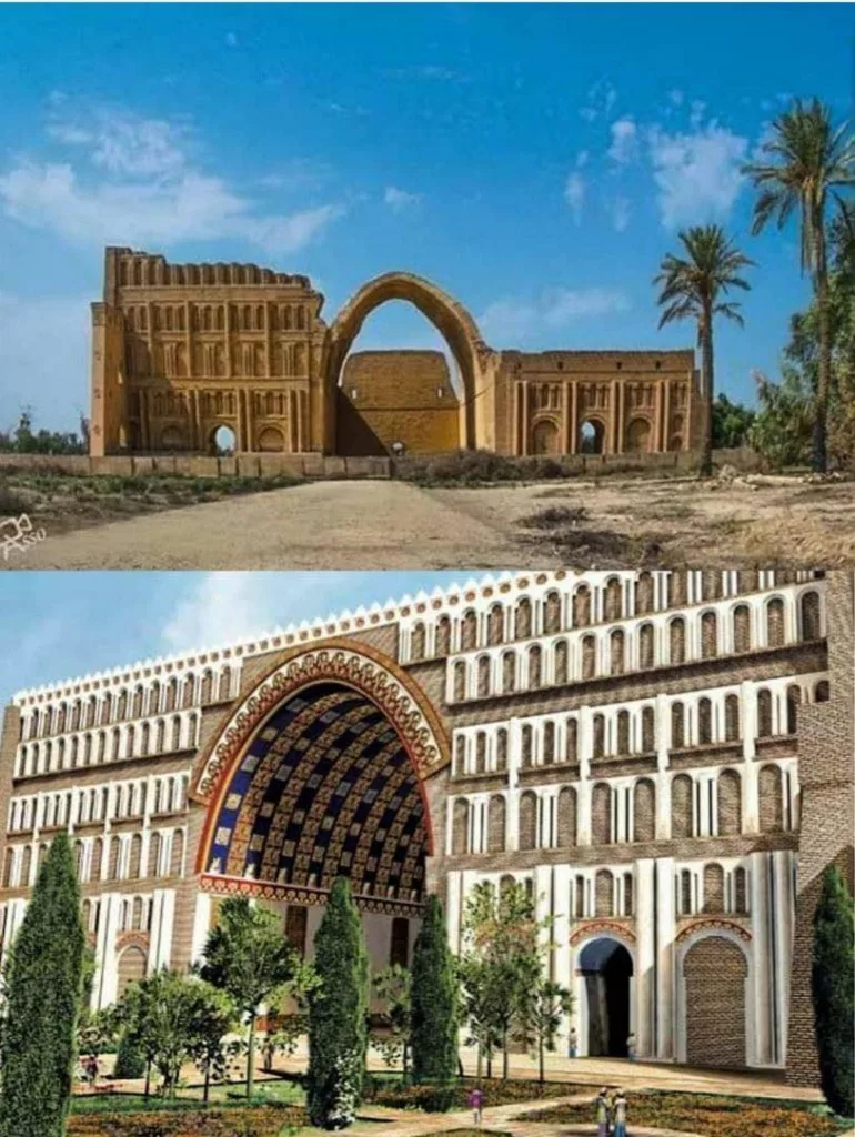 old majestic Taq-e Kasra or Archway of #Ctesiphon.