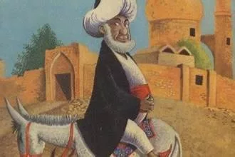 ملانصرالدین و لب حوض بخارا