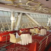 رستوران مجلل و گردان در طبقه بالای برج میلاد تهران
