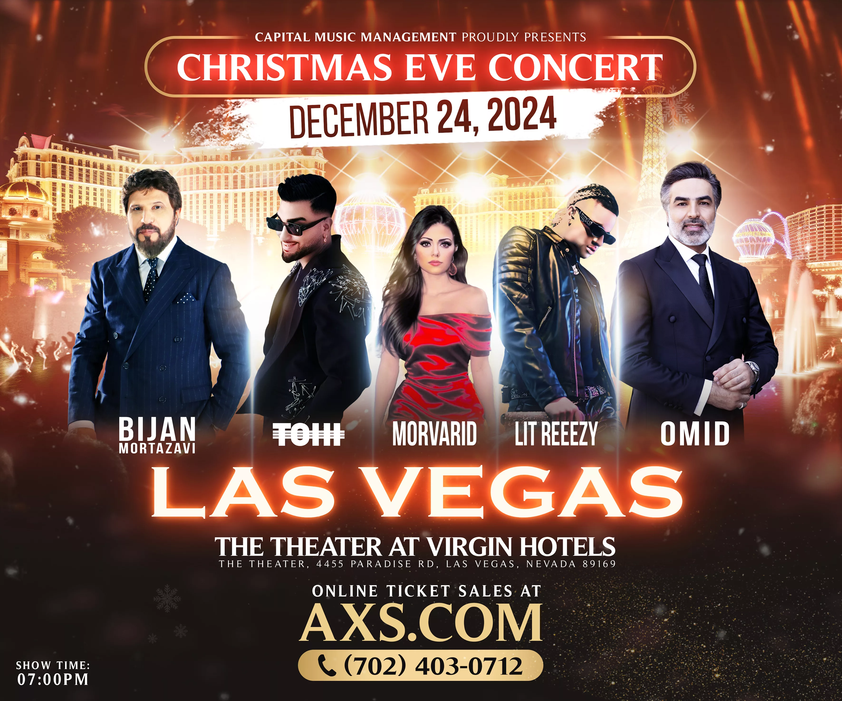 Christmas EVE Concert / December 24, 2024 670 AM KIRN Persian News