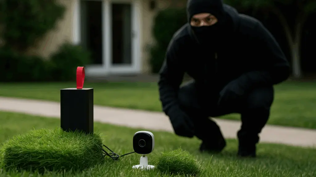 Hidden Cameras in Your Yard