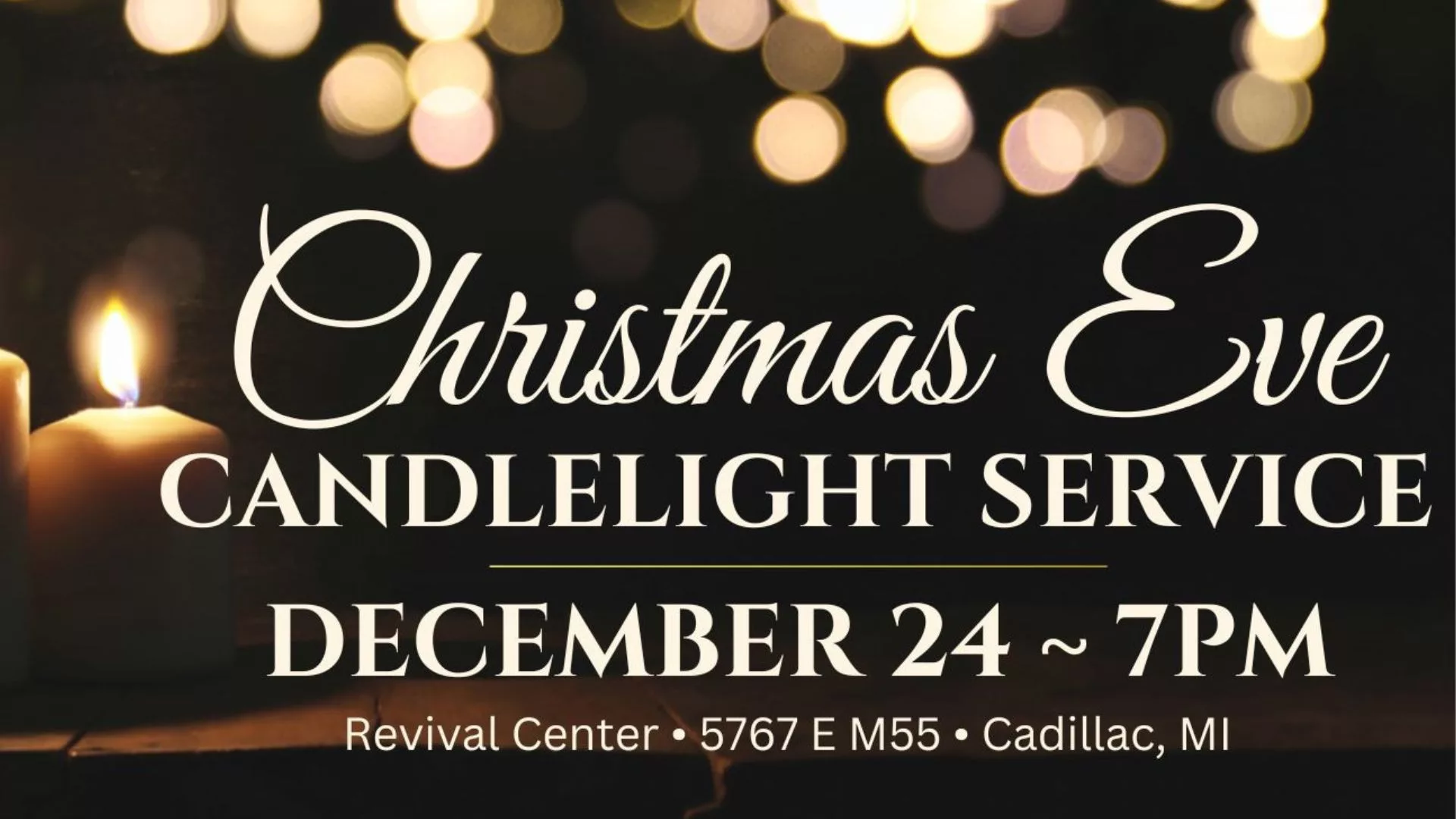 Christmas Eve Candlelight Service | 89.9 WLJN