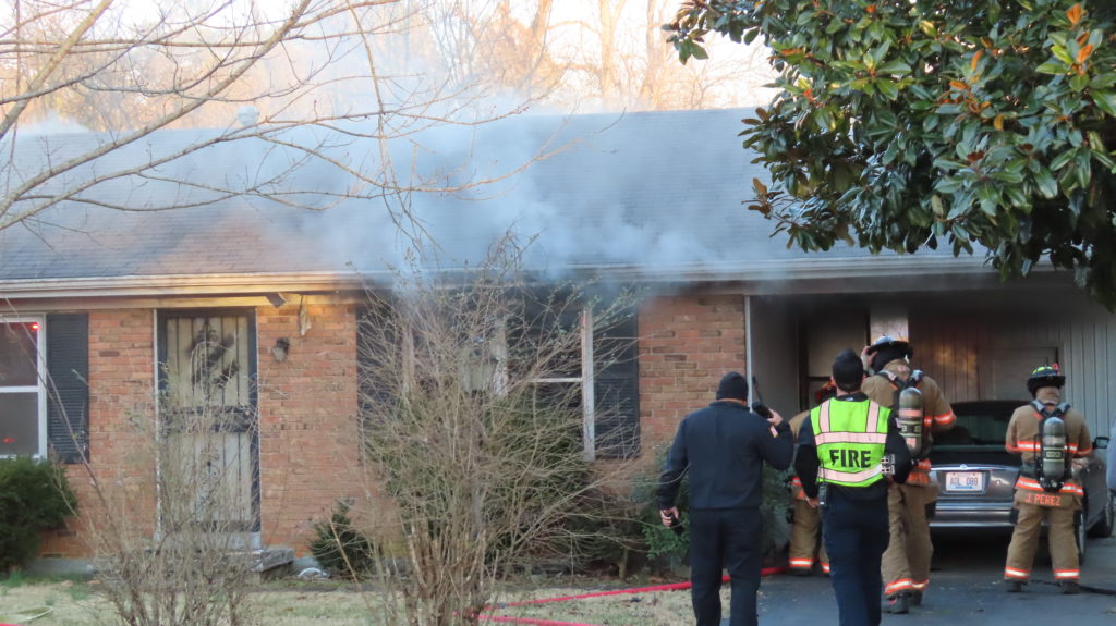 Hopkinsville Home Badly Damaged In Fire WHVOFM