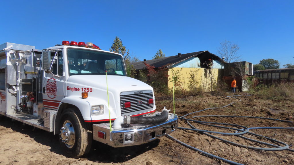 Vacant Greenville Road Building Damaged In Fire - Vimarsana News