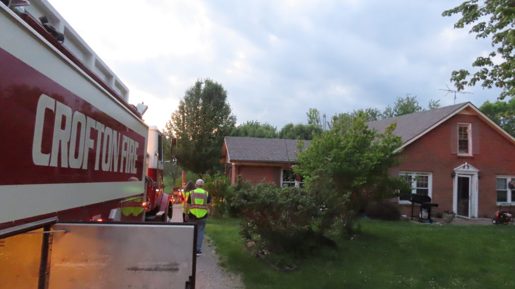 Crofton Home Damaged In Fire - Vimarsana News