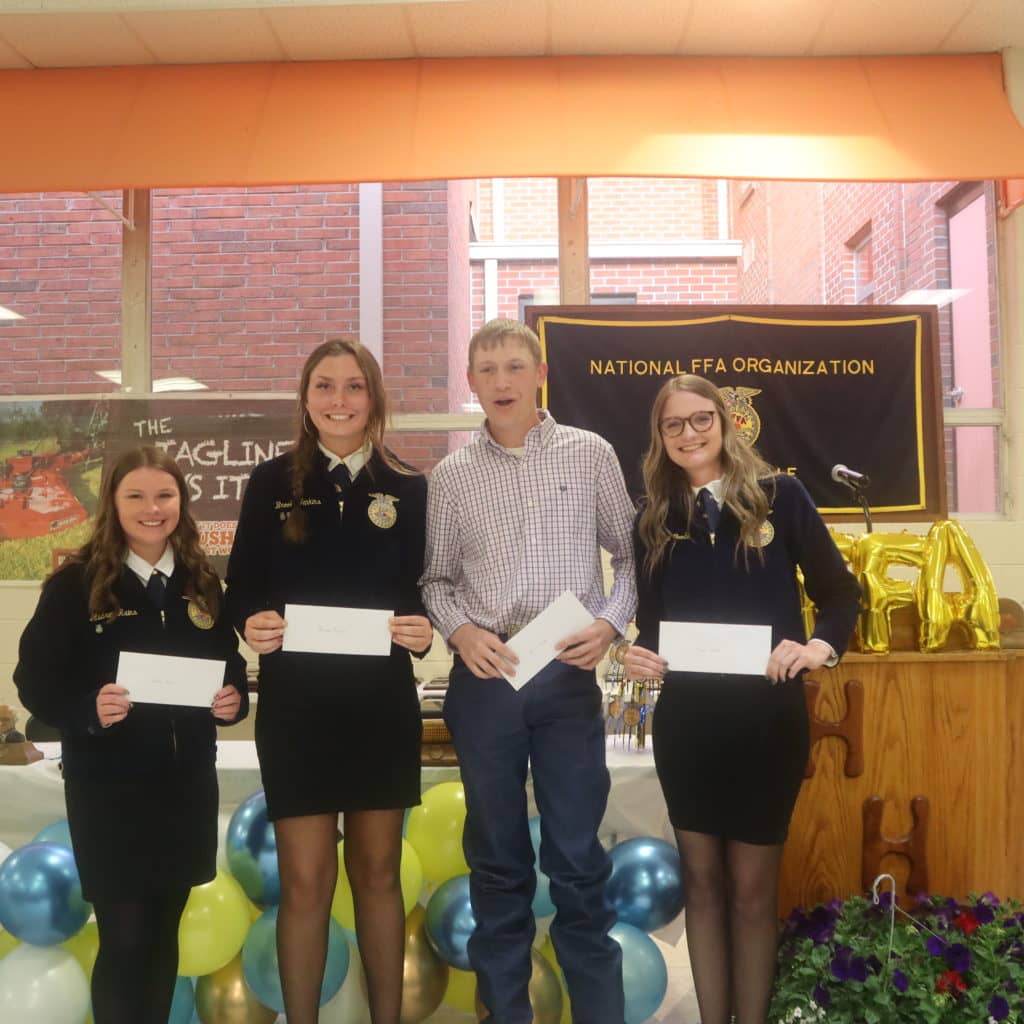 Inaugural Troy Goode Scholarships Presented At Hopkinsville FFA Banquet - Vimarsana News