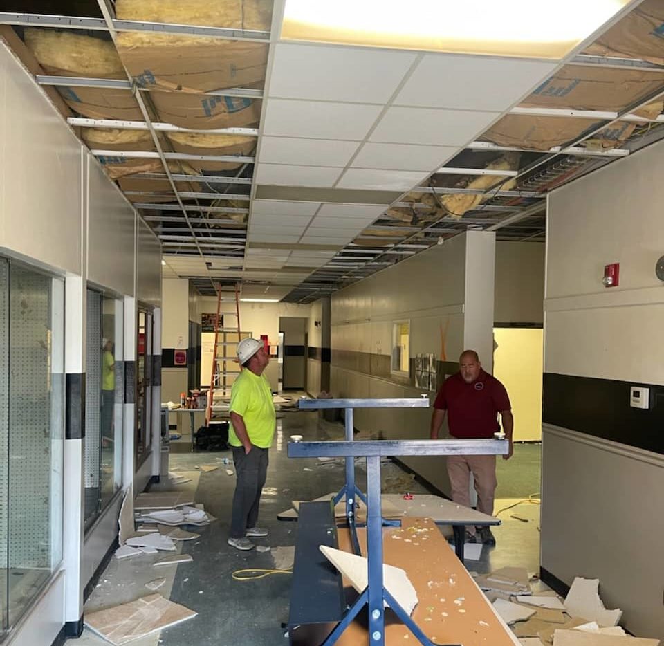 Trigg Vocational Building Renovation Underway - Vimarsana News