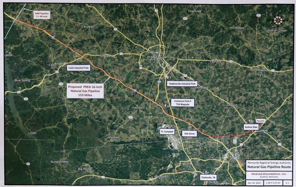 Natural Gas Pipeline Coming For Todd, Christian, Trigg, Lyon, Caldwell Counties - Vimarsana News