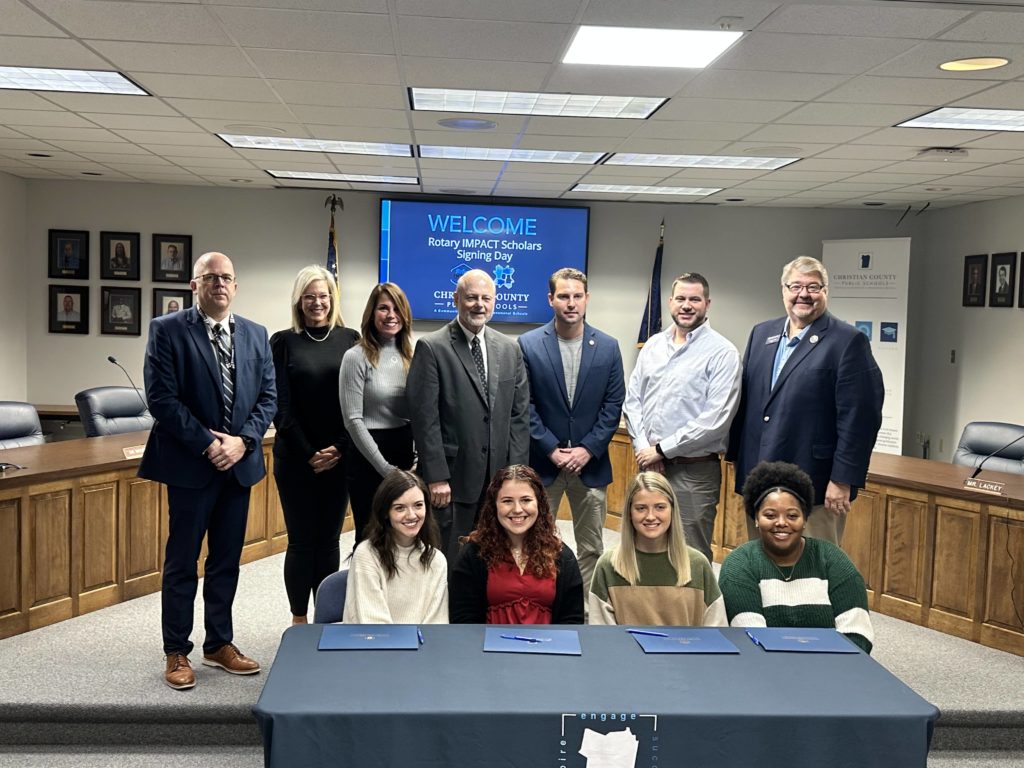 Rotary IMPACT Scholars Sign Teaching Contracts With CCPS - Vimarsana News