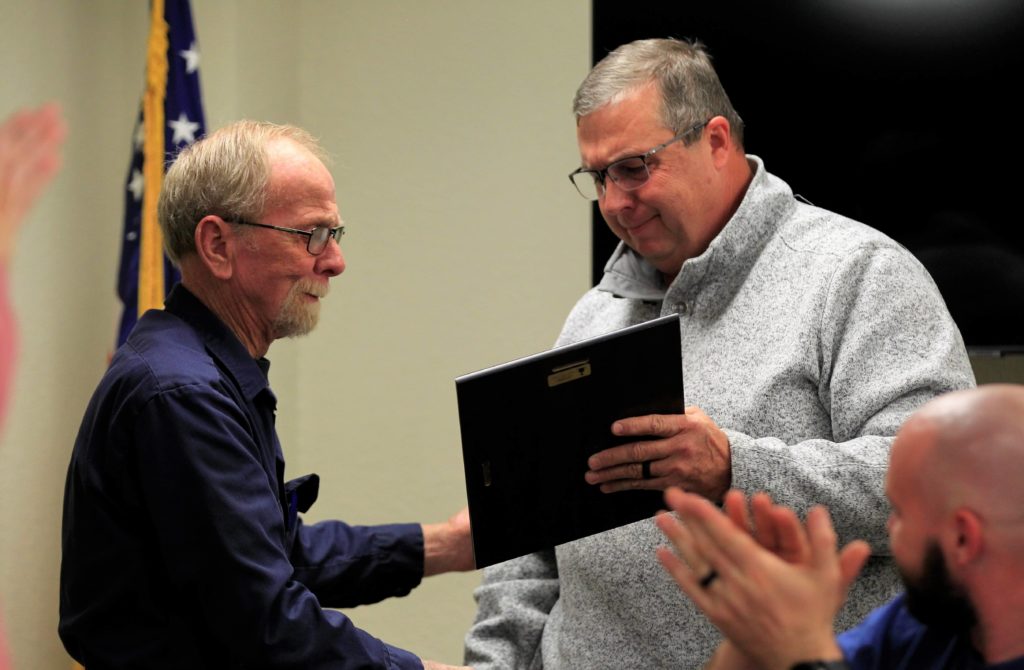 Approaching Retirement, Lawrence Given 'Dr. Tom Martin' Service Award - Vimarsana News