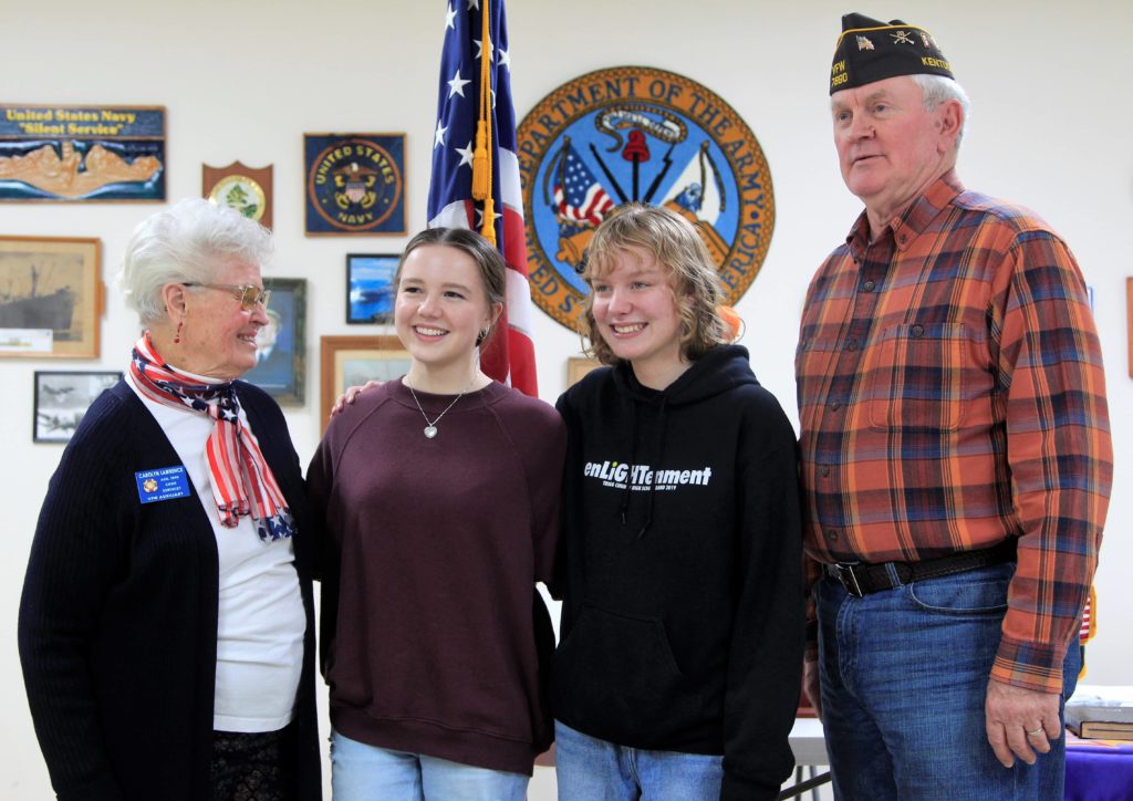 Cadiz VFW Post 7890 Honors Local Essay Winners - Vimarsana News