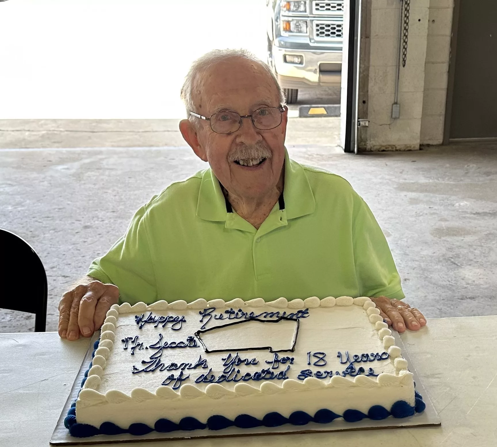 Jessie Thomas Thanked For Service To Trigg County | WHVO-FM