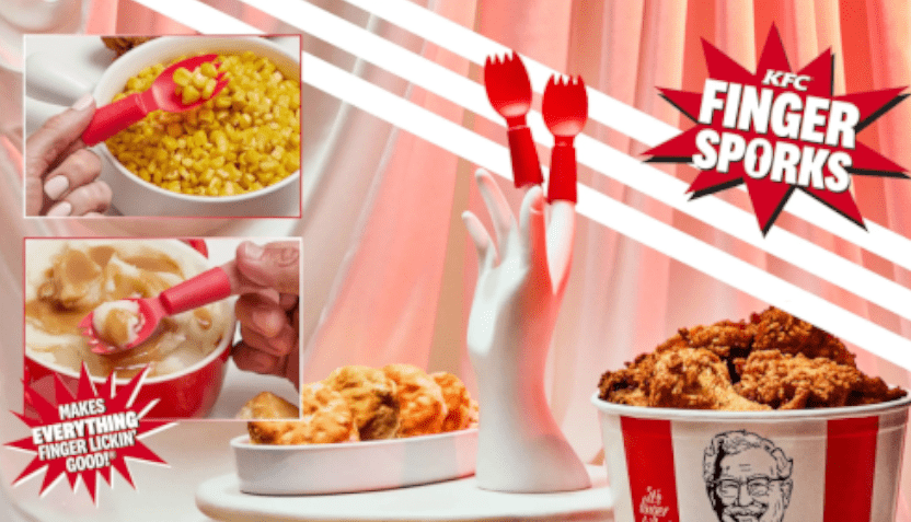 KFC Finger Sporks Are Currently A Thing - Vimarsana News