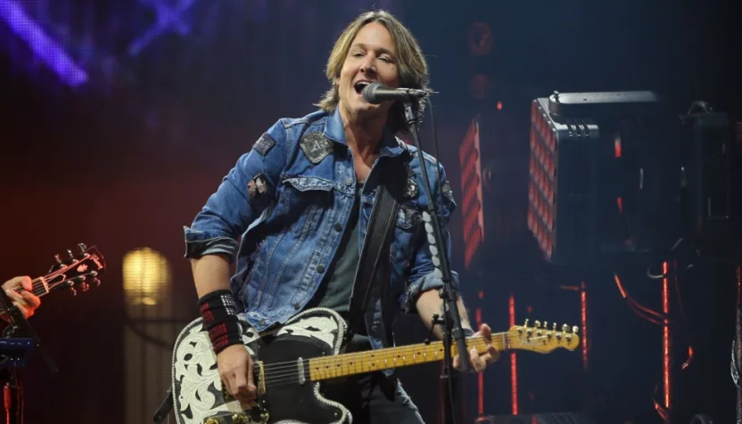 Keith Urban performs onstage at Barclays Center on October 27^ 2018 in Brooklyn^ New York.