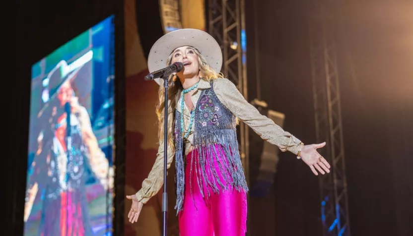 Lainey Wilson performing at Watershed Festival at The Gorge Ampitheater^ George^ Washington USA - August 6^ 2023