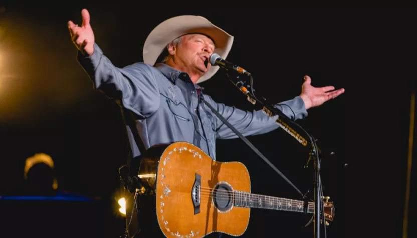 Alan Jackson performs live at Van Andel Arena. GRAND RAPIDS^ MICHIGAN / USA - February 23^ 2019.