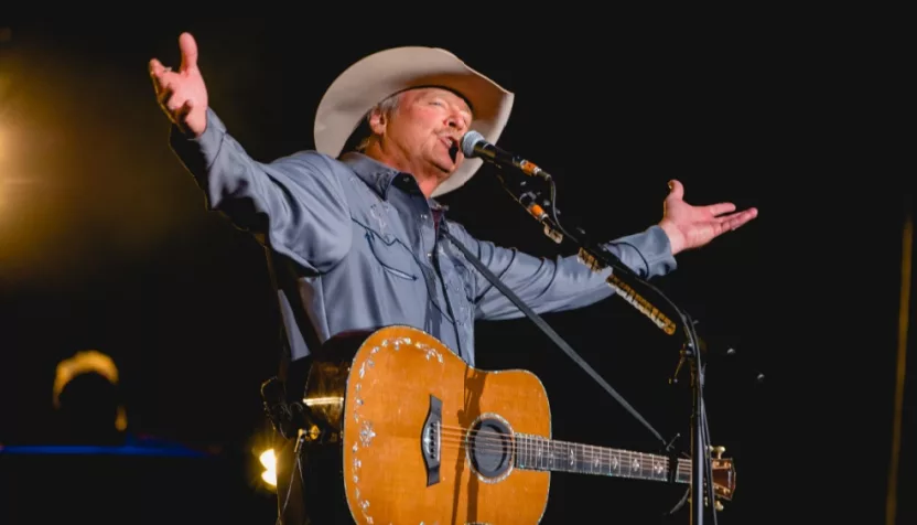 Alan Jackson performs live at Van Andel Arena. GRAND RAPIDS^ MICHIGAN / USA - February 23^ 2019