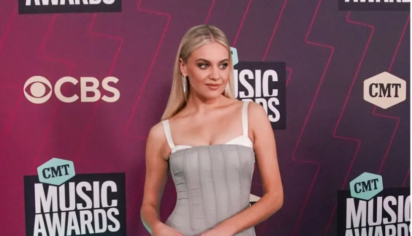 Kelsea Ballerini attends the 2023 CMT Music Awards at Moody Center on April 2^ 2023 in Austin^ Texas.