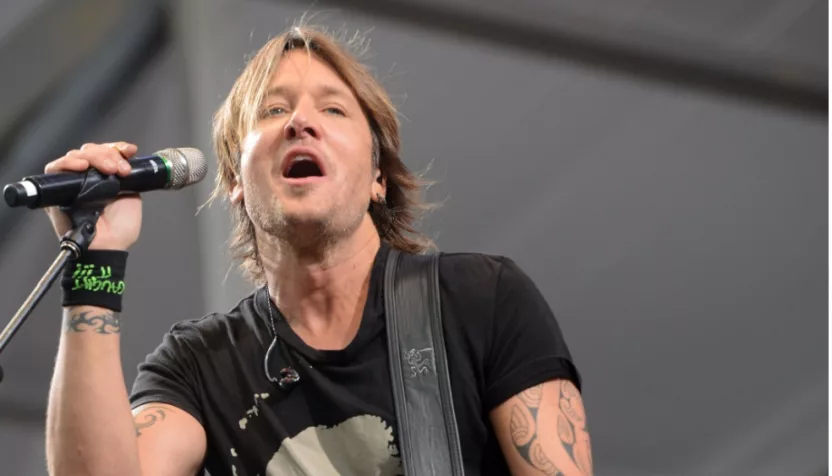 Keith Urban performs at the 2015 New Orleans Jazz and Heritage Festival. New Orleans^ LA - April 24^ 2015: