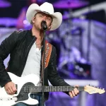 Justin Moore performs onstage at the 2015 FarmBorough Festival - Day 2 at Randall's Island on June 27^ 2015 in New York City.