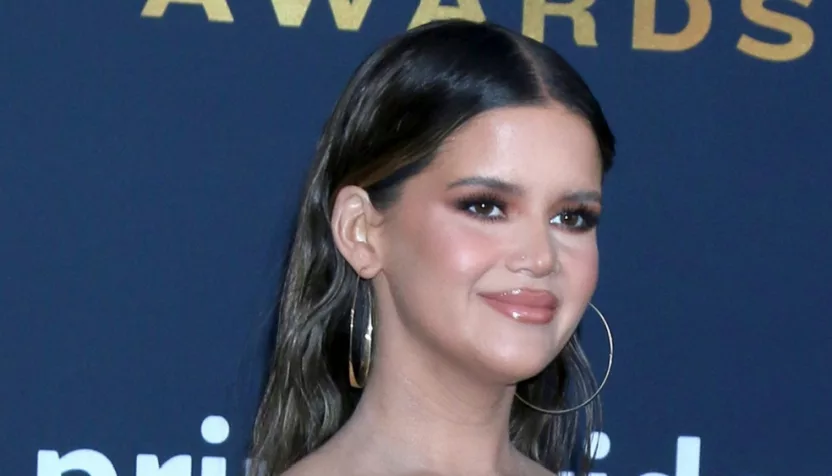 Maren Morris at the 2022 Academy of Country Music Awards Arrivals at Allegient Stadium on March 7^ 2022 in Las Vegas^ NV