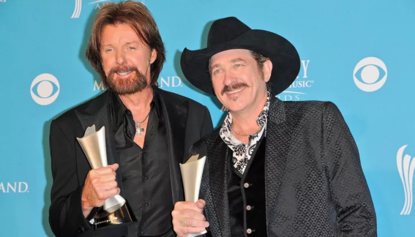 Brooks and Dunn at the 45th Academy of Country Music Awards Press Room^ MGM Grand Garden Arena^ Las Vegas^ NV. 04-18-10